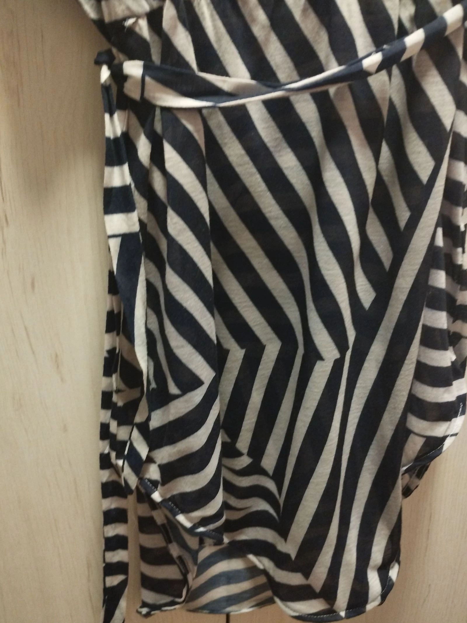 H&M Geometric Stripe Beach Dress Size S – photo 6